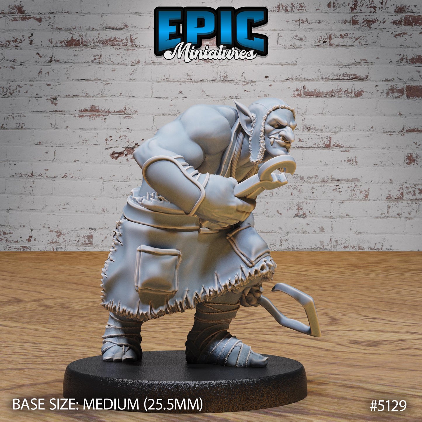 Troll Executioner (3 Variants Available) - Epic Miniatures
