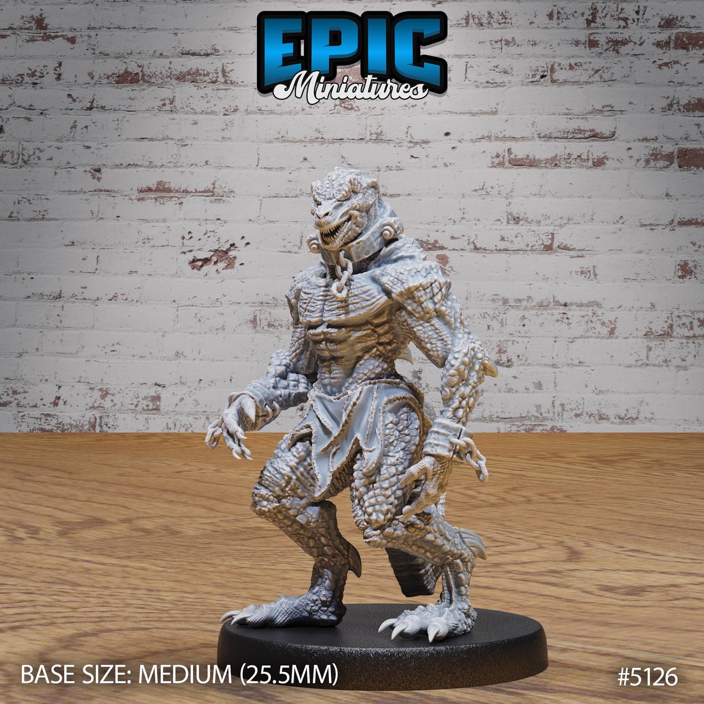 Lizardfolk Slave (3 Variants Available) - Epic Miniatures
