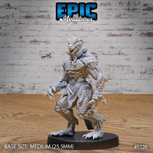 Lizardfolk Slave (3 Variants Available) - Epic Miniatures