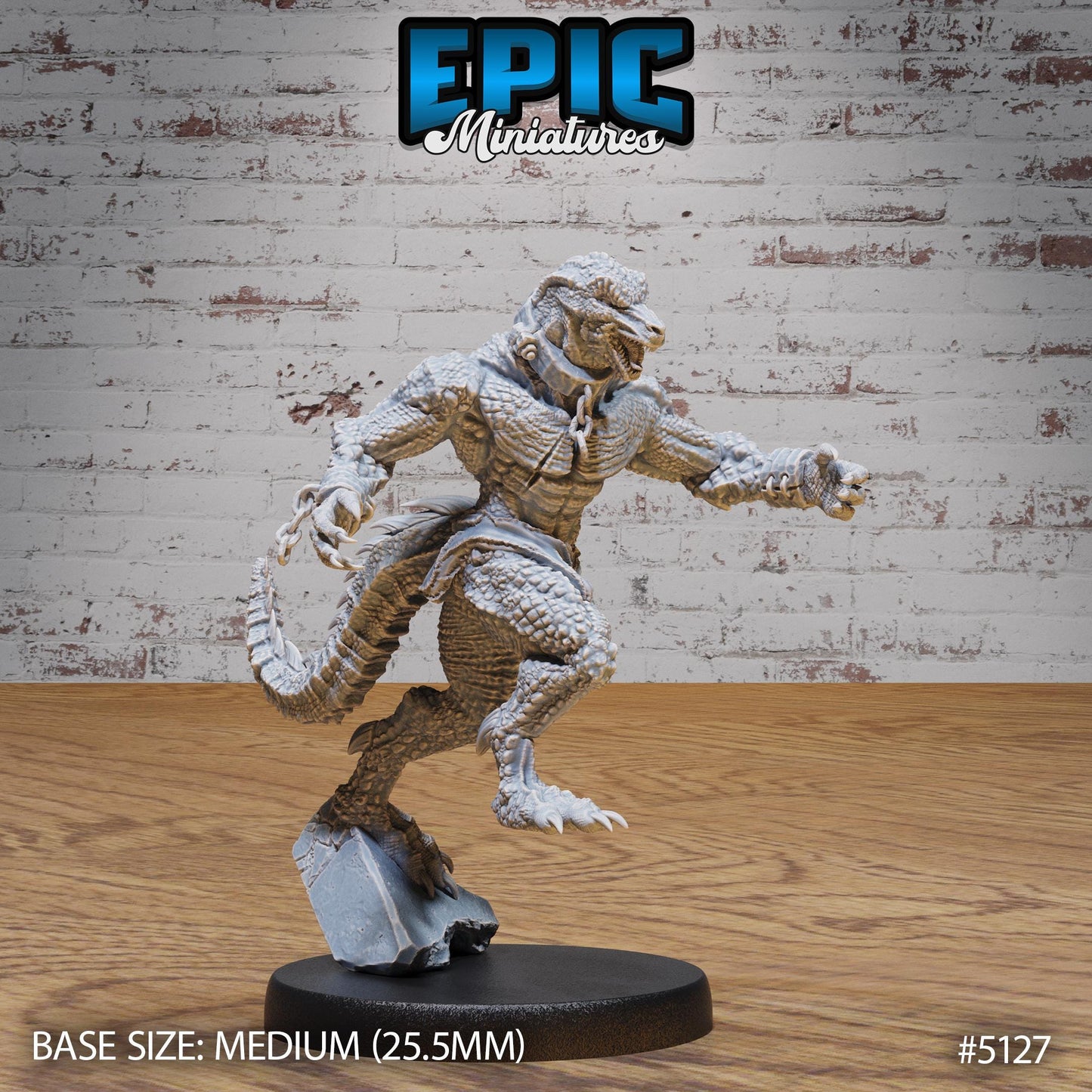 Lizardfolk Slave (3 Variants Available) - Epic Miniatures