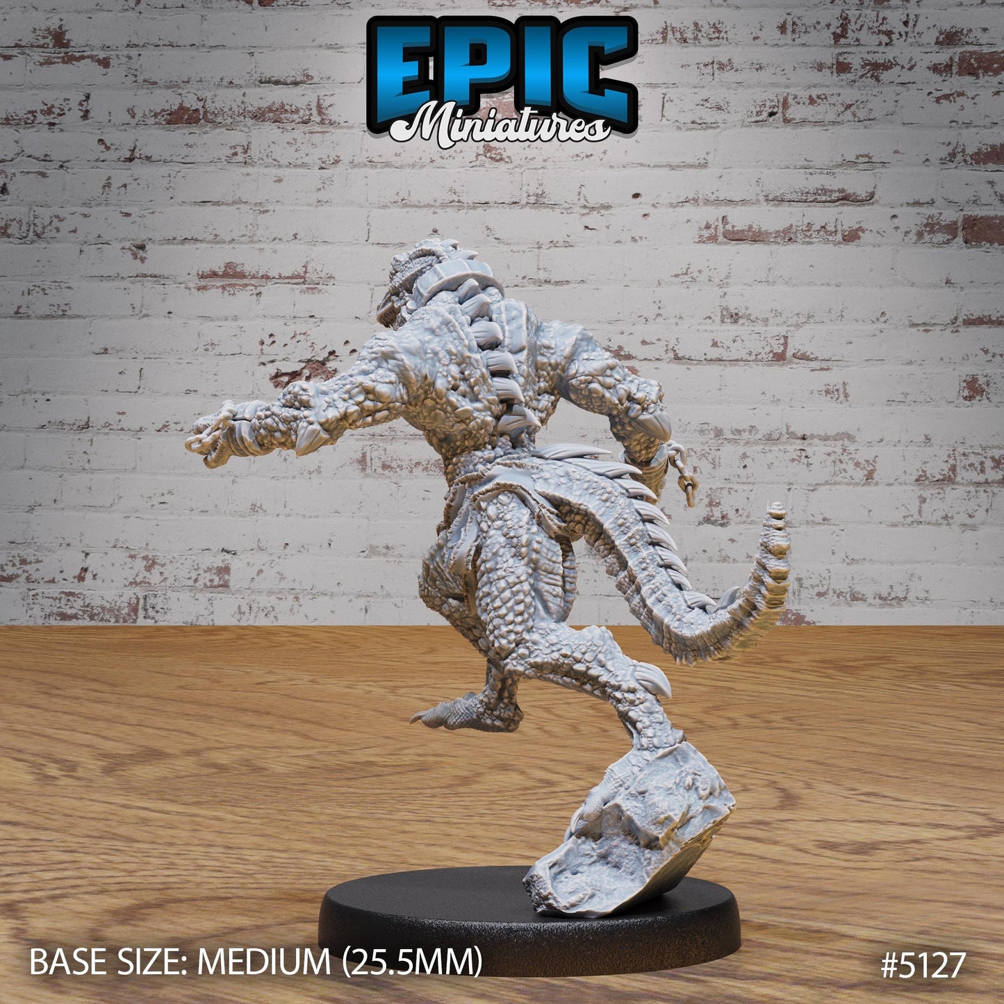 Lizardfolk Slave (3 Variants Available) - Epic Miniatures