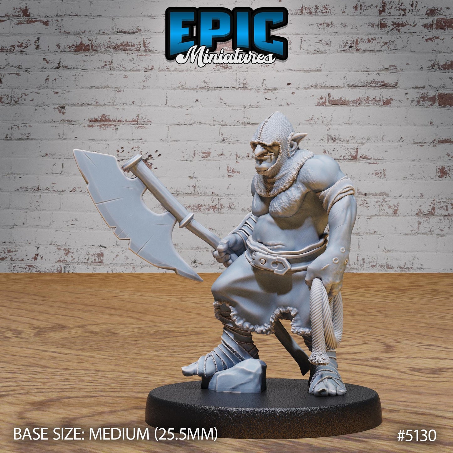 Troll Executioner (3 Variants Available) - Epic Miniatures
