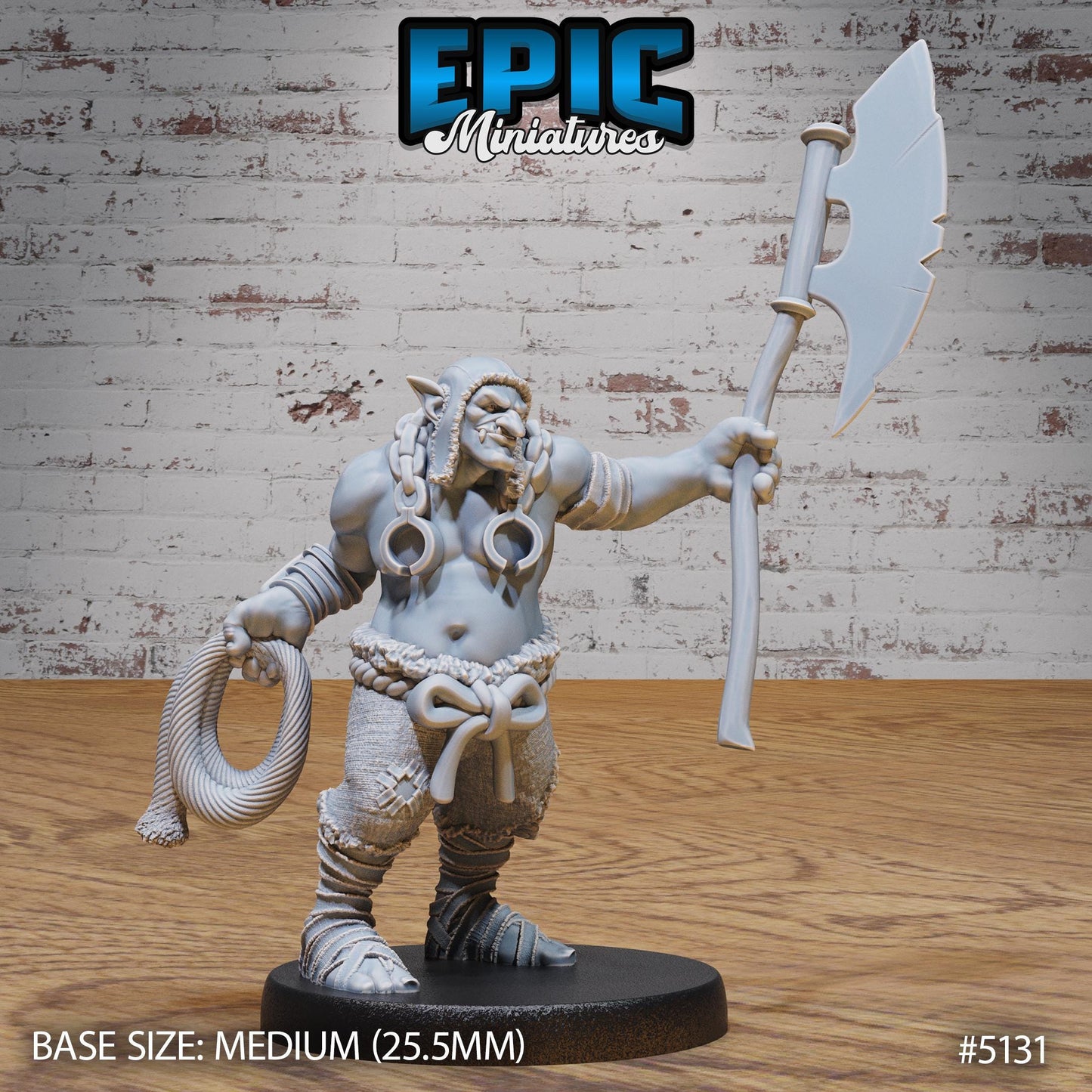 Troll Executioner (3 Variants Available) - Epic Miniatures