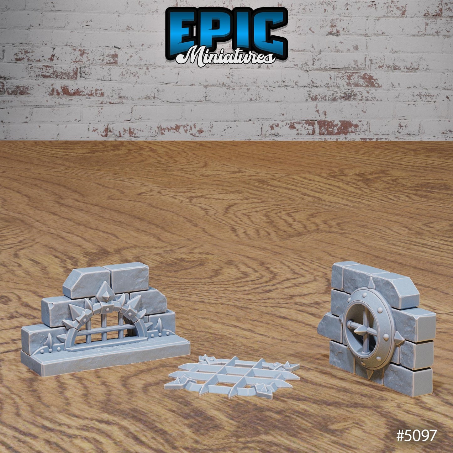 Prison Scatter, Mannequins and Windows (6 Variants Available) - Epic Miniatures