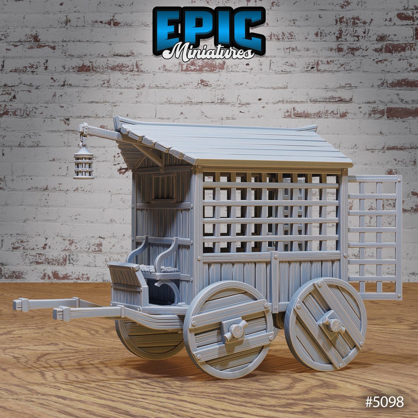 Prison Scatter, Cages (5 Variants Available) - Epic Miniatures