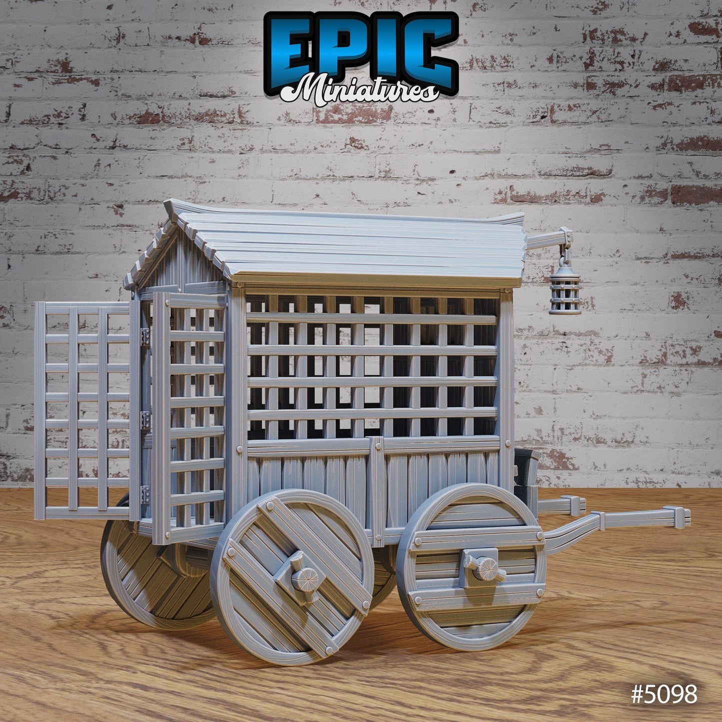 Prison Scatter, Cages (5 Variants Available) - Epic Miniatures