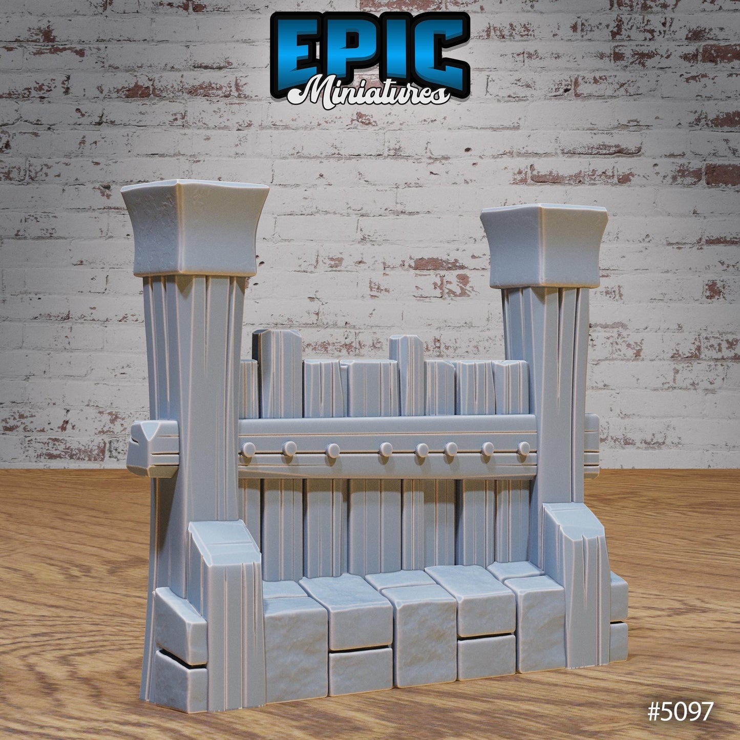 Prison Scatter, Walls, Fences and Manacles (7 Variants Available) - Epic Miniatures