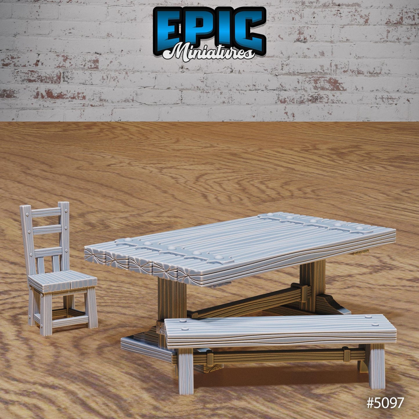 Prison Scatter, Furniture (6 Variants Available) - Epic Miniatures