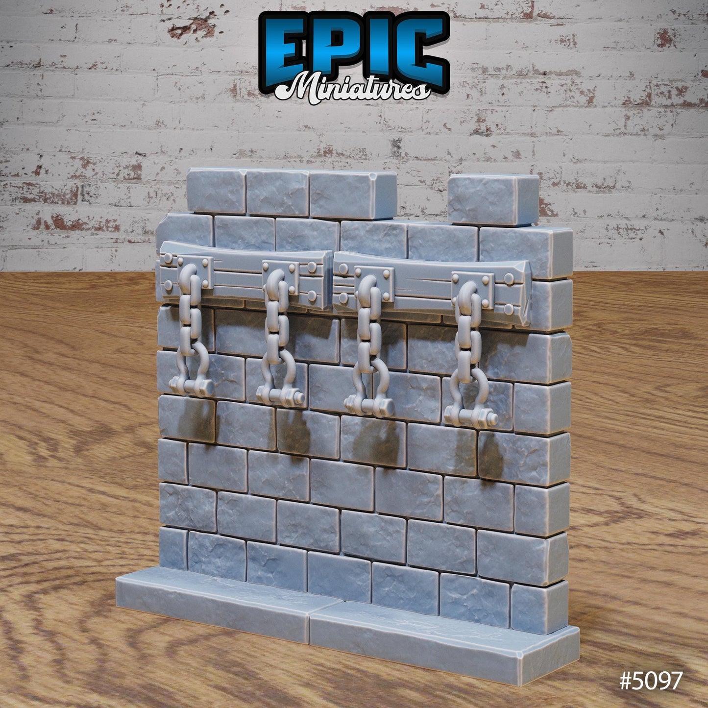 Prison Scatter, Walls, Fences and Manacles (7 Variants Available) - Epic Miniatures