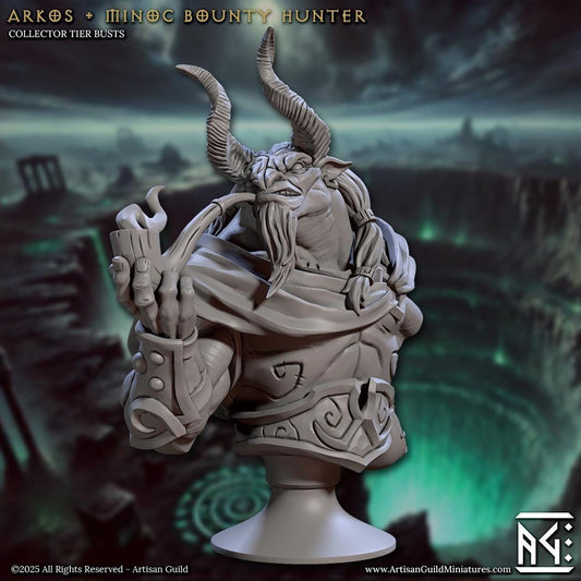 Arkos, Minoc Bounty Hunter Bust - Artisan Guild