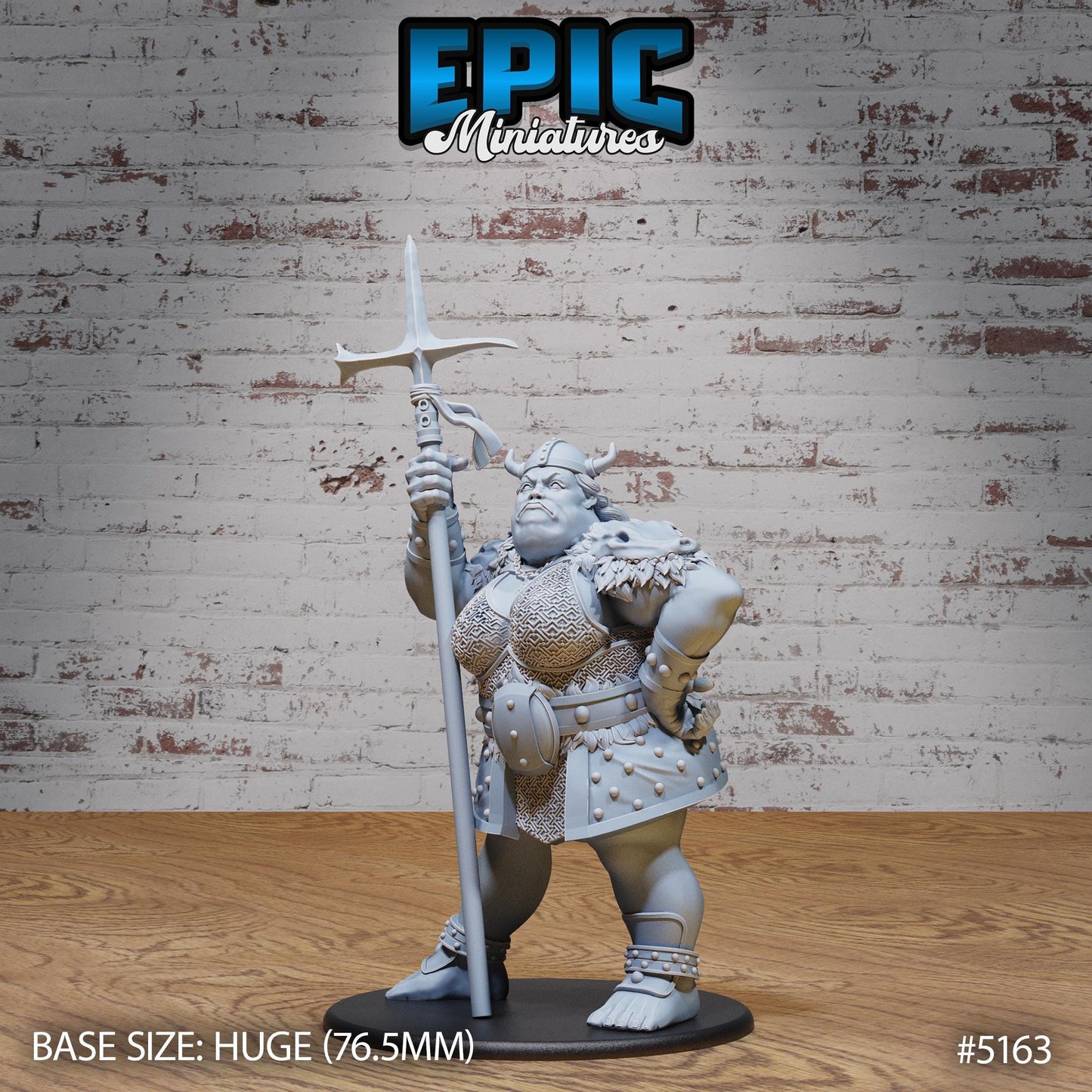 Hill Giantess (3 Variants Available) - Epic Miniatures