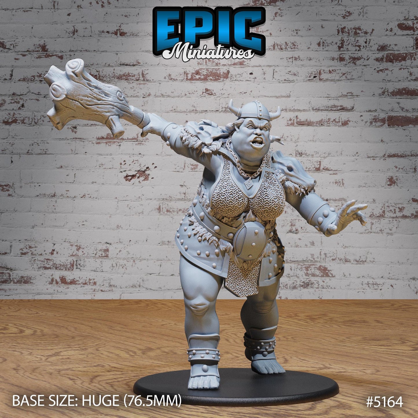 Hill Giantess (3 Variants Available) - Epic Miniatures