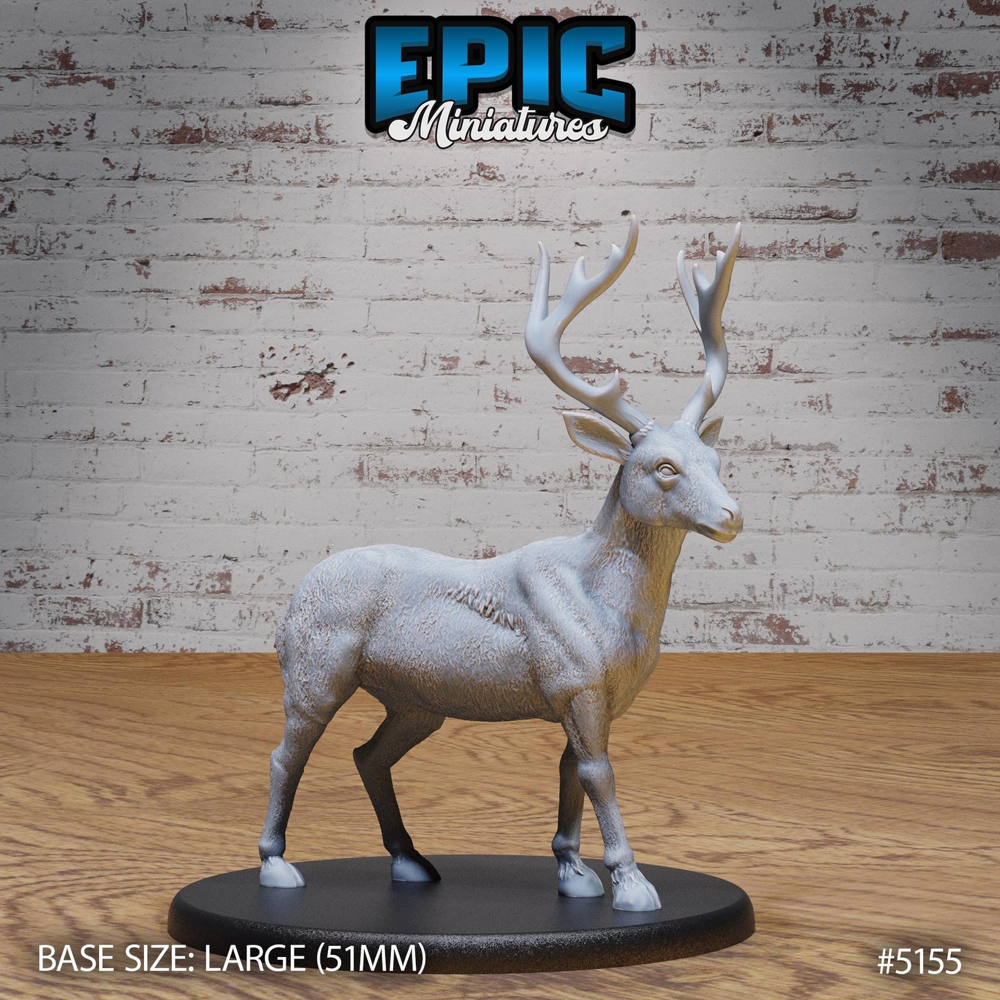 Deer - Stag (2 Variants Available) - Epic Miniatures