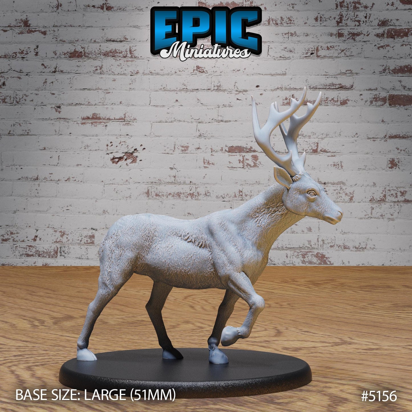 Deer - Stag (2 Variants Available) - Epic Miniatures