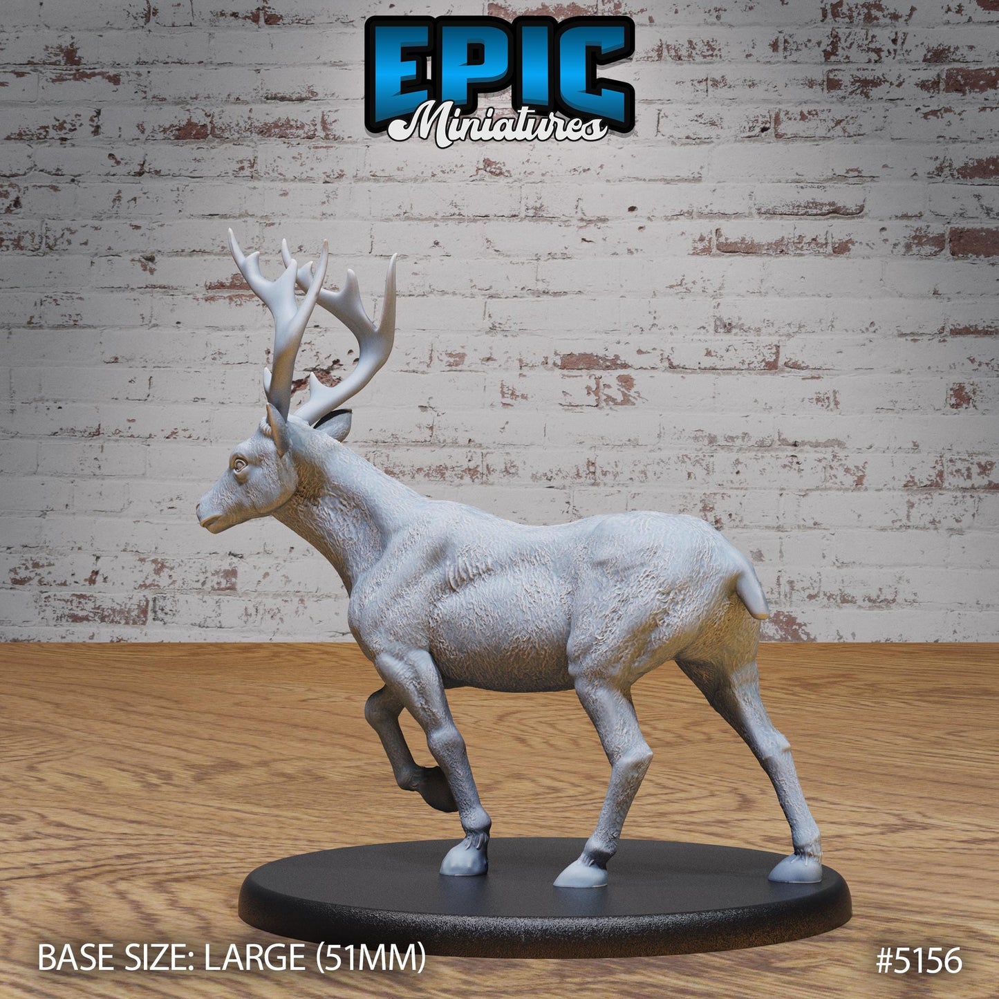 Deer - Stag (2 Variants Available) - Epic Miniatures