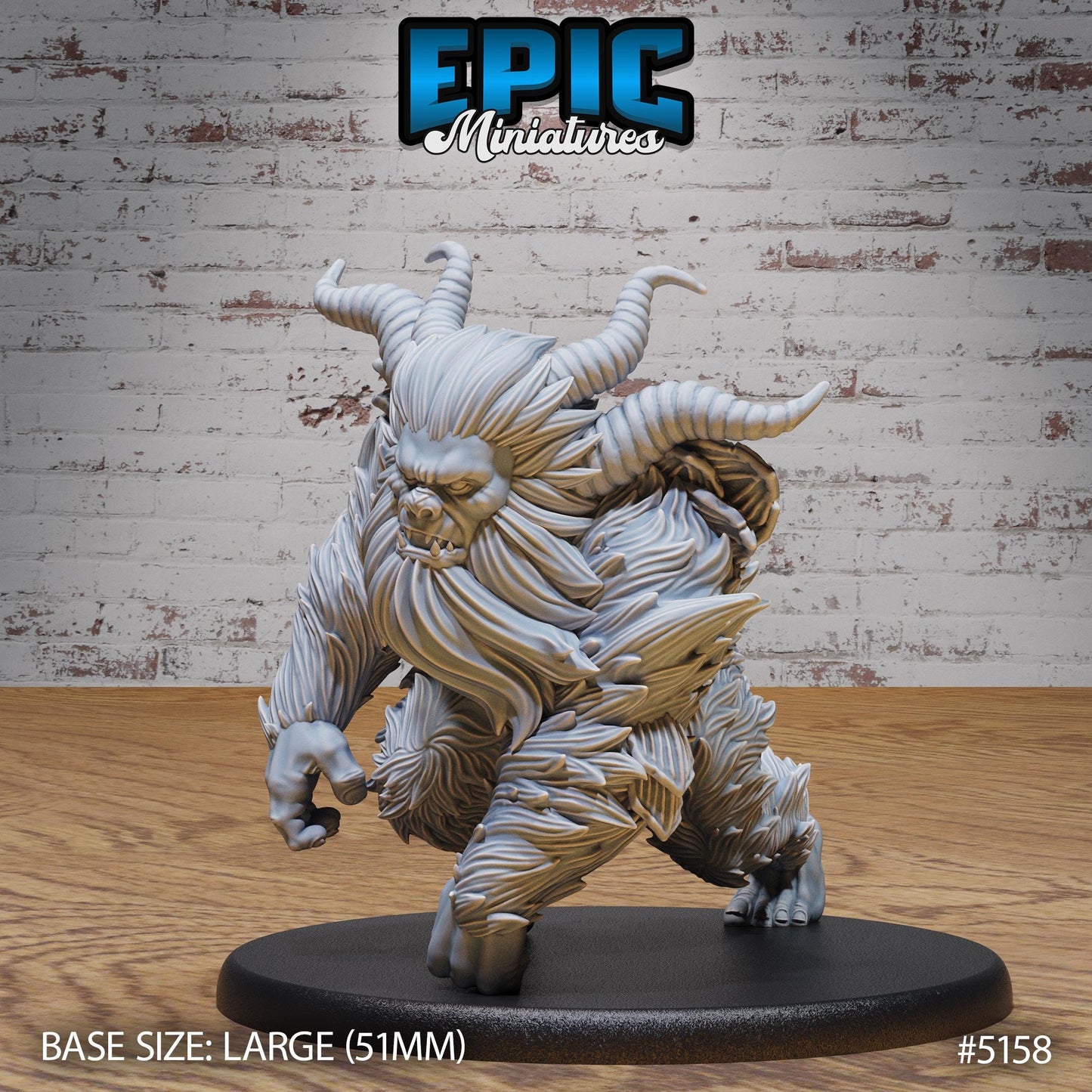 Old Yeti (3 Variants Available) - Epic Miniatures