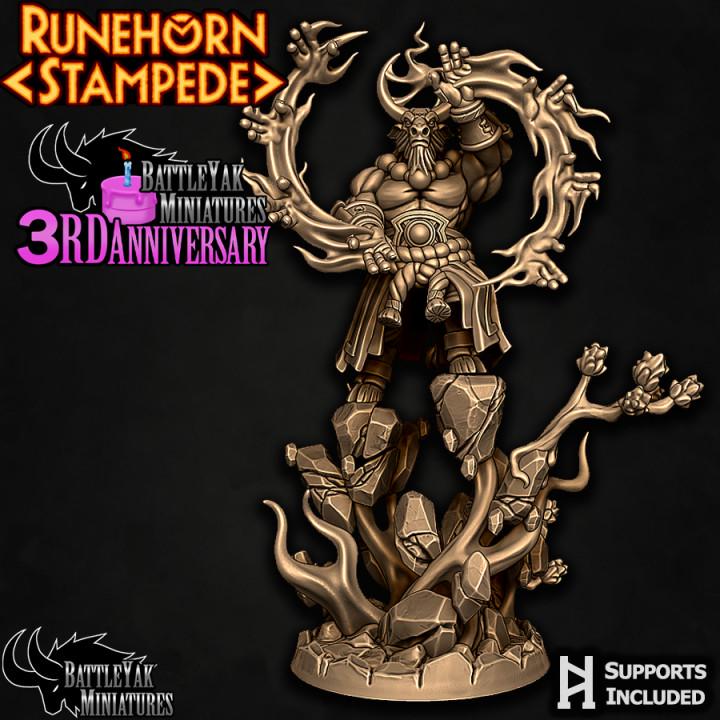 Runemaster of the Empty Hand - Battle Yak