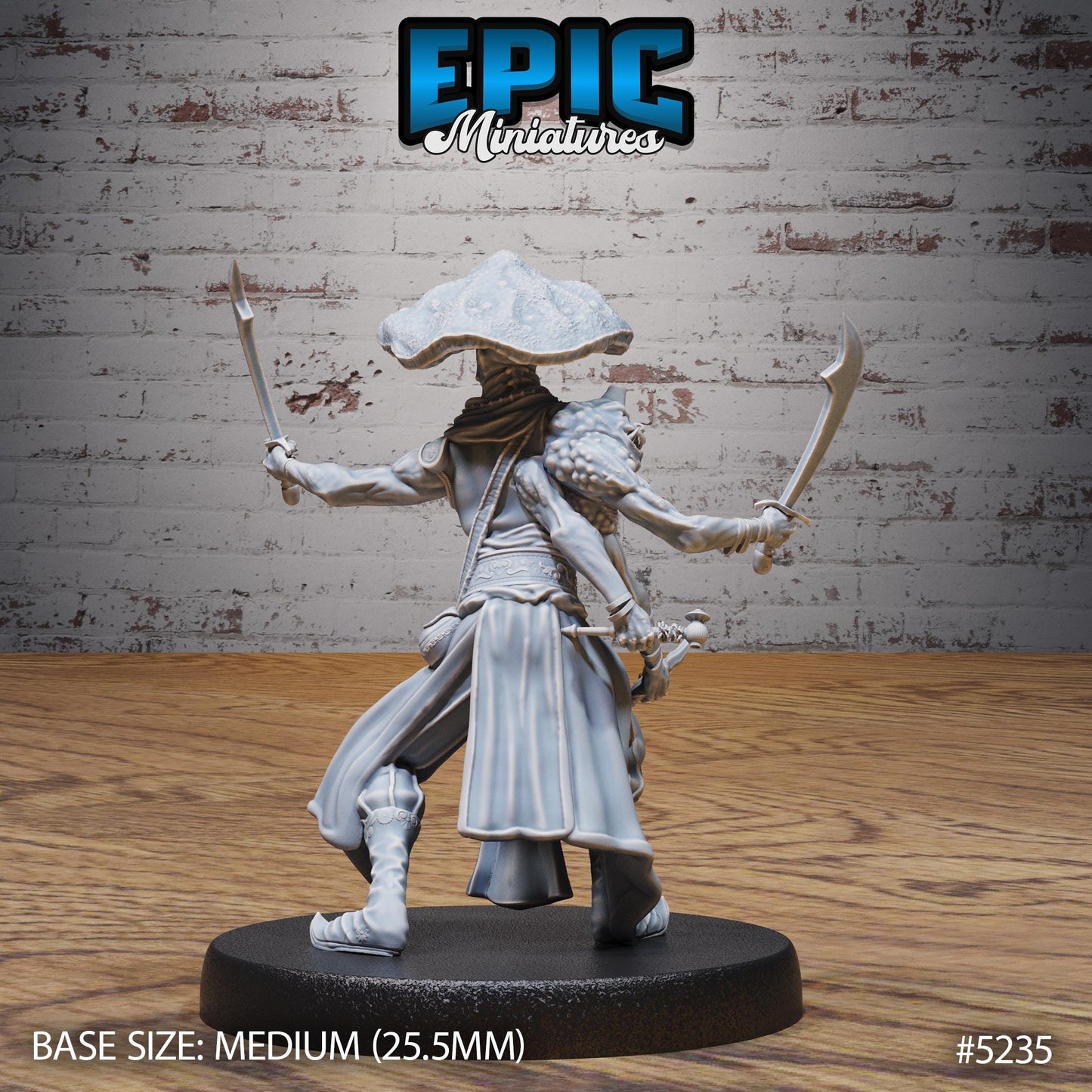 Oriental Fungi Merchant (3 Variants Available) - Epic Miniatures