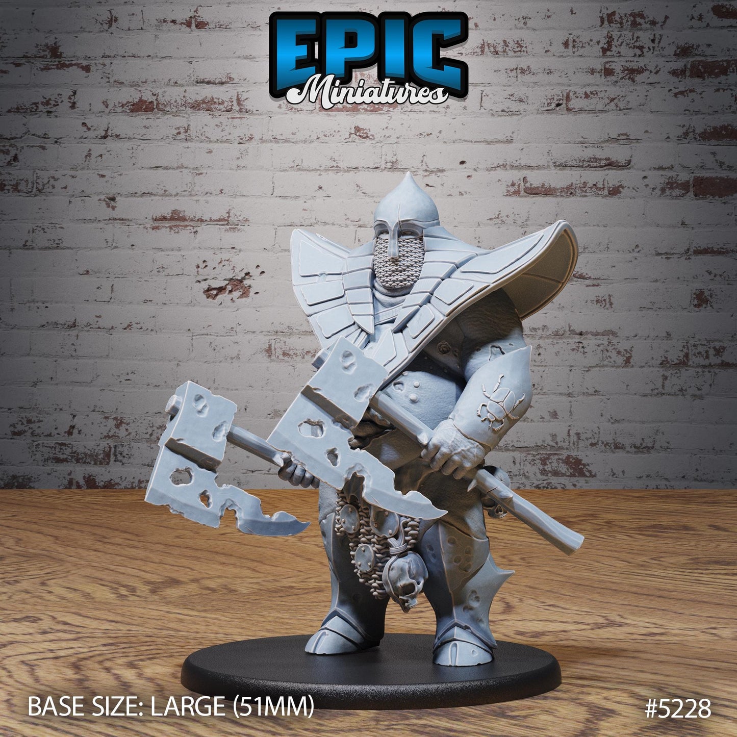 Vizier's Abomination - Chain Mask (3 Variants Available) - Epic Miniatures