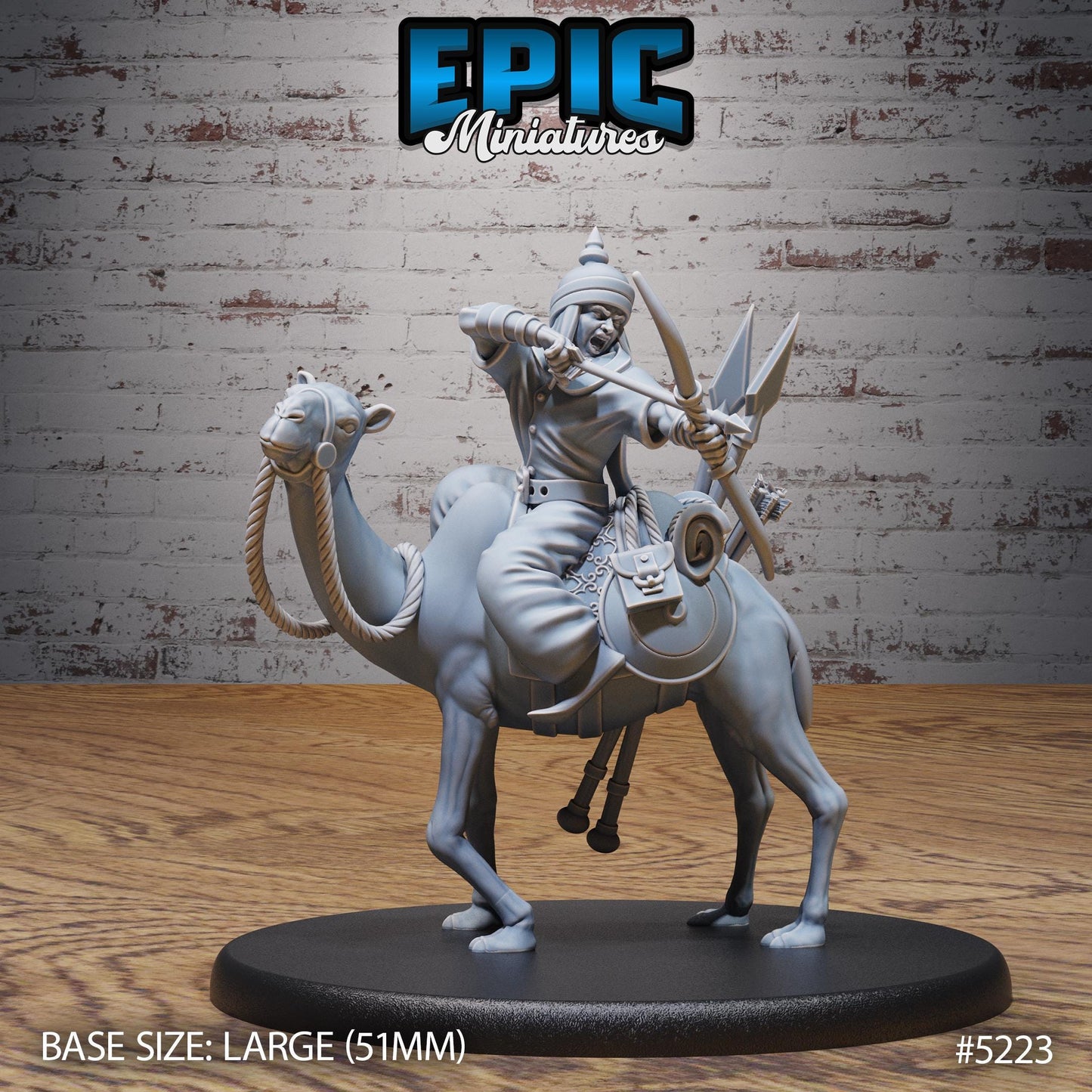 Oriental Army, Camel Riders (2 Variants Available) - Epic Miniatures