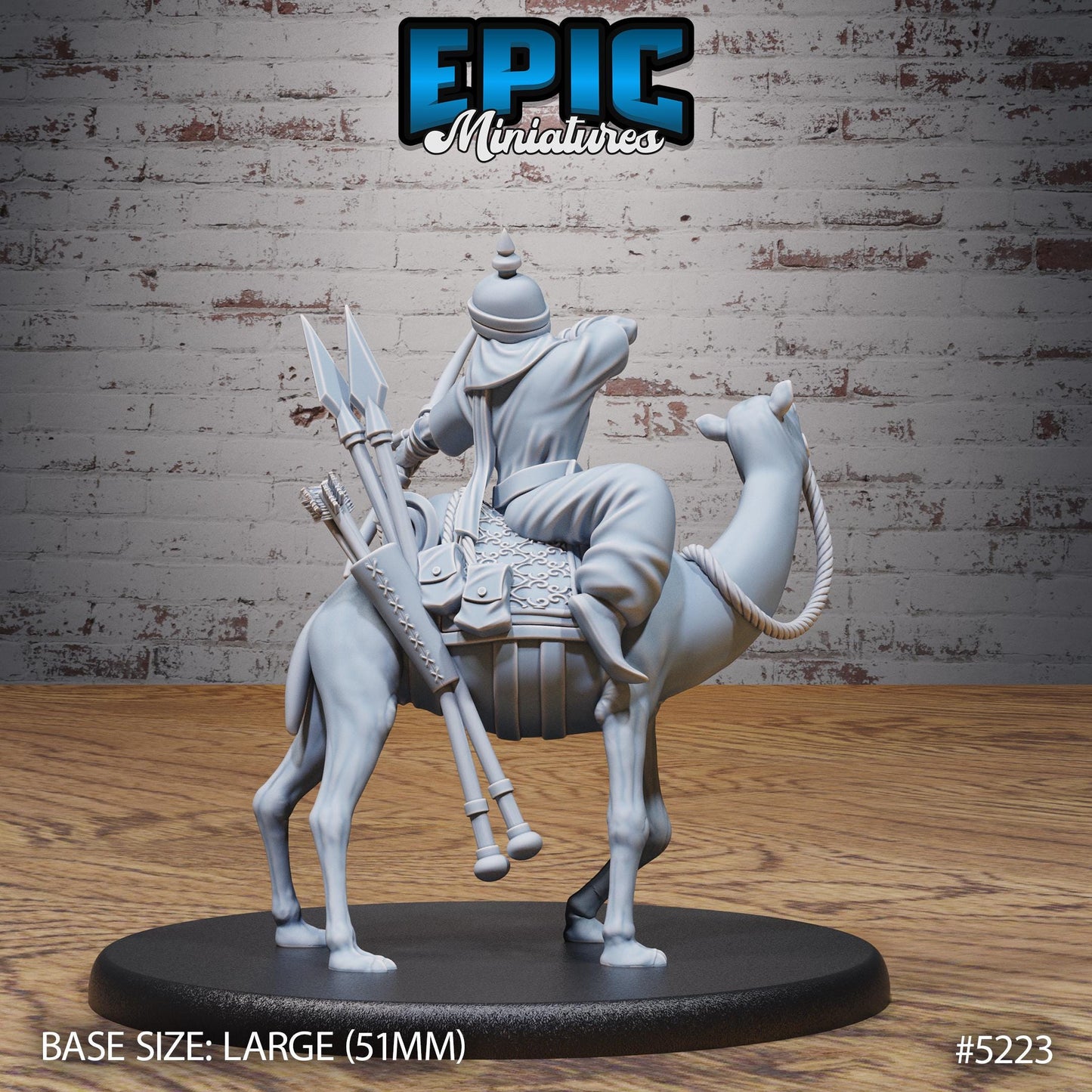 Oriental Army, Camel Riders (2 Variants Available) - Epic Miniatures