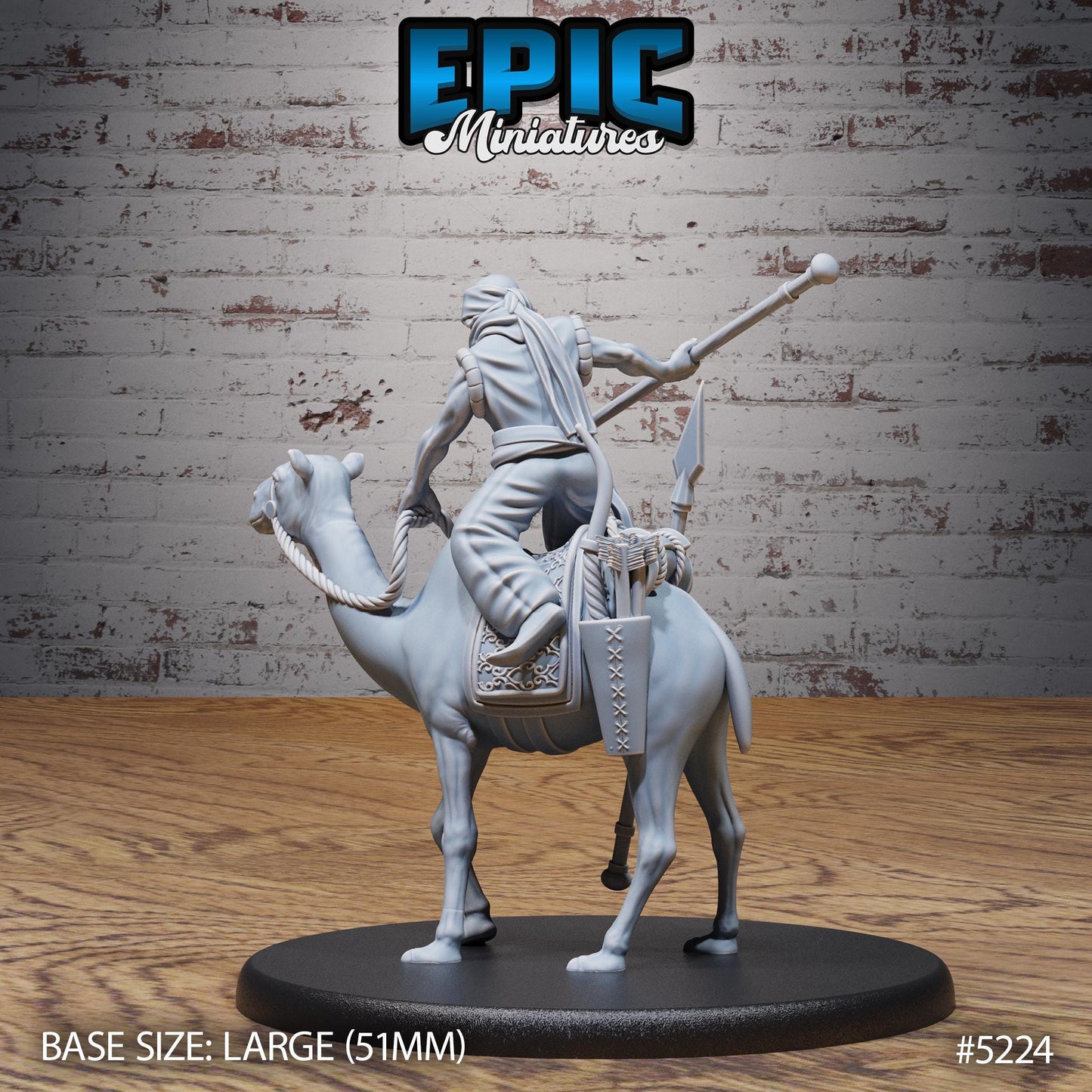 Oriental Army, Camel Riders (2 Variants Available) - Epic Miniatures