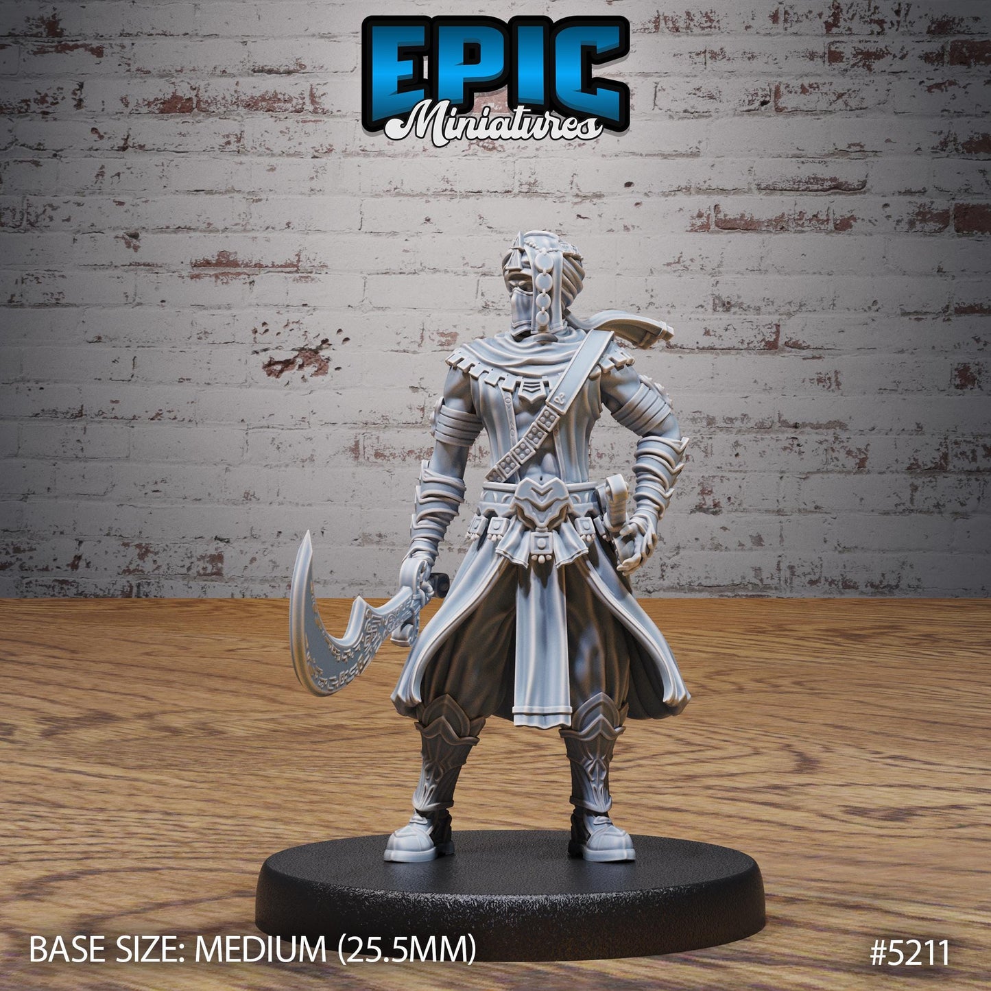 Assassin Prince (3 Variants Available) - Epic Miniatures