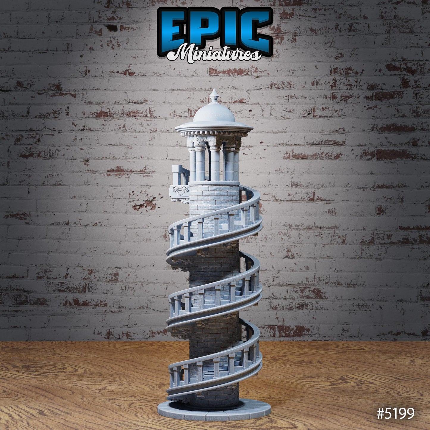 Oriental Lighthouse and Boat (2 Variants Available) - Epic Miniatures