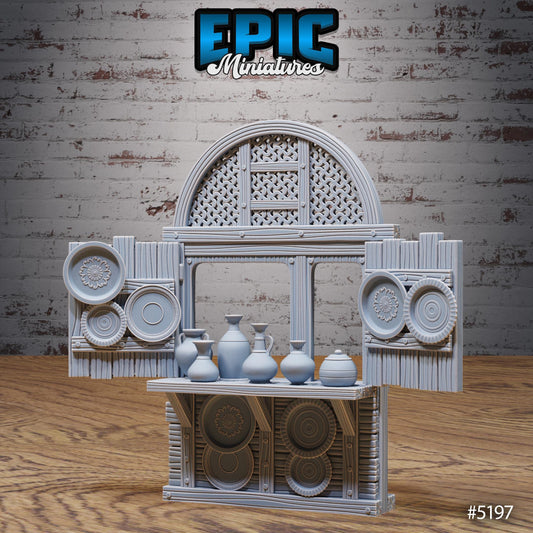 Oriental Shops (5 Variants Available) - Epic Miniatures