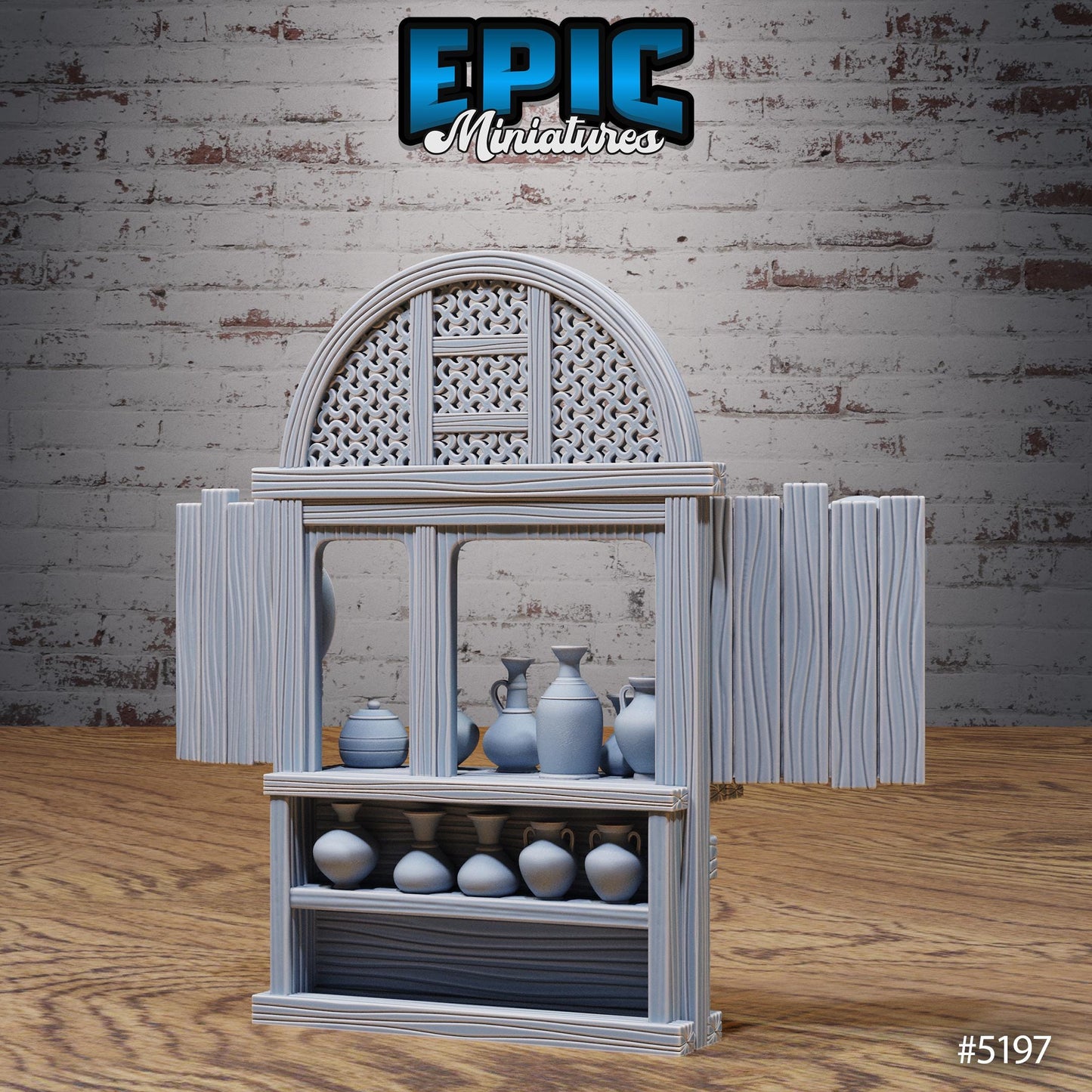 Oriental Shops (5 Variants Available) - Epic Miniatures