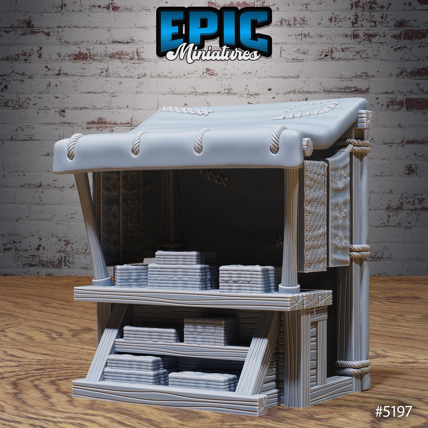 Oriental Shops (5 Variants Available) - Epic Miniatures