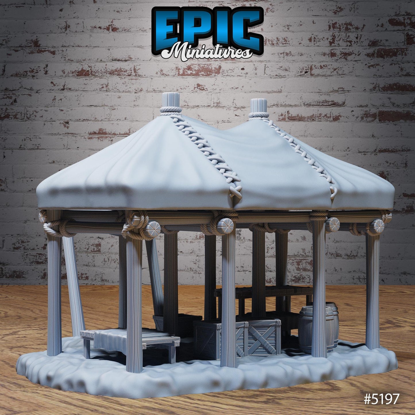 Oriental Shops (5 Variants Available) - Epic Miniatures