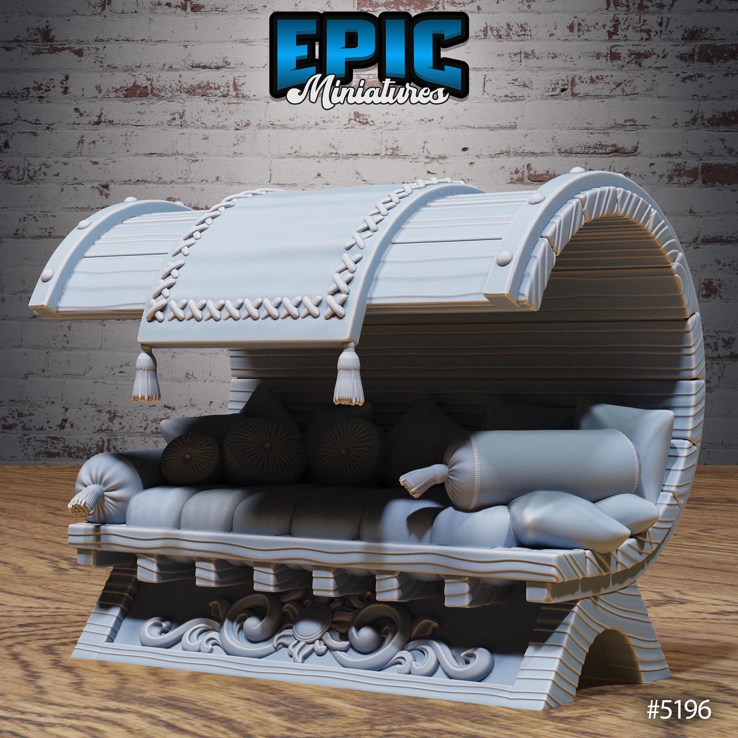 Oriental Scatter, Beds and Lamps (7 Variants Available) - Epic Miniatures