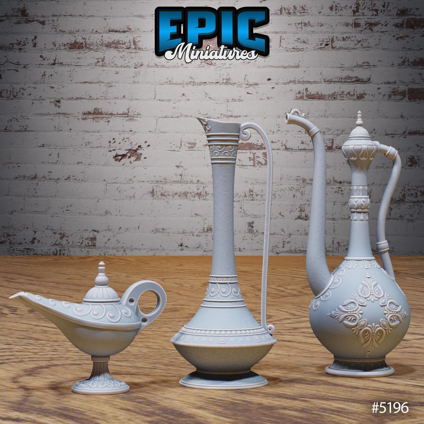 Oriental Scatter, Beds and Lamps (7 Variants Available) - Epic Miniatures