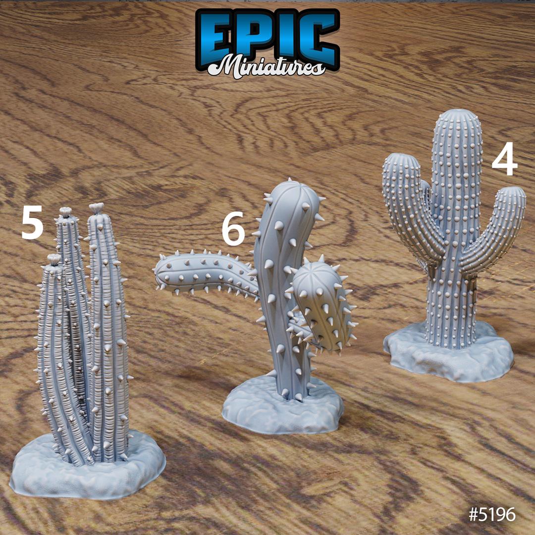 Oriental Scatter Set, Cacti and Palms (9 Variants Available) - Epic Miniatures