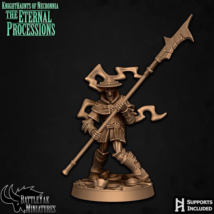 Spectral Men-at-Arms, Pikemen (6 Variants Available) - Battle Yak