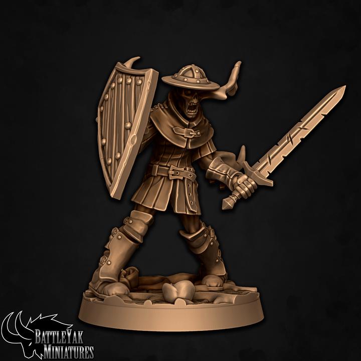 Spectral Men-at-Arms, Footmen (6 Variants Available) - Battle Yak