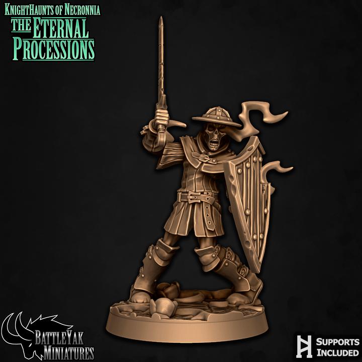 Spectral Men-at-Arms, Footmen (6 Variants Available) - Battle Yak