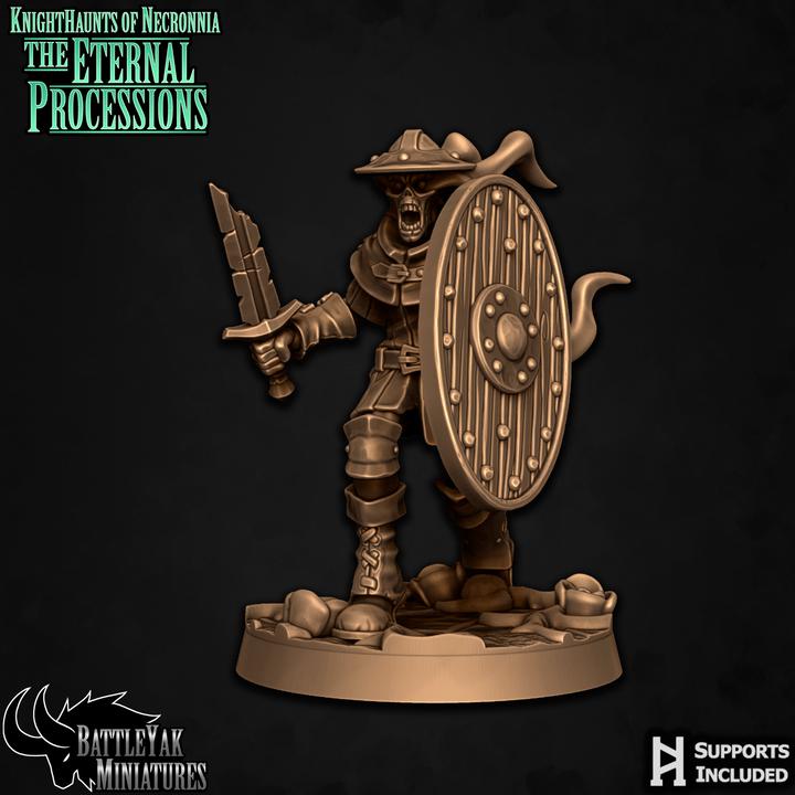 Spectral Men-at-Arms, Footmen (6 Variants Available) - Battle Yak