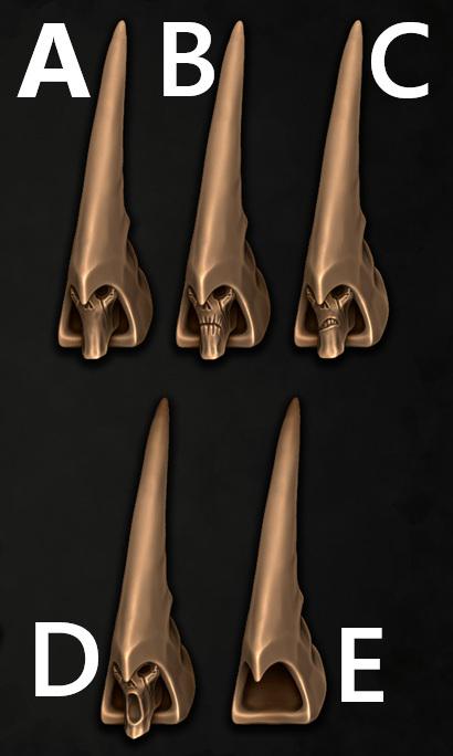 Reaper Heads, Customisation Pack (5 Variants Available) - Battle Yak