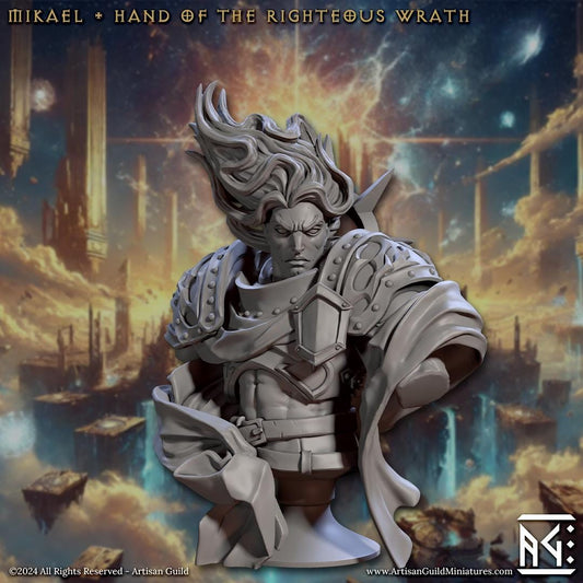 Mikael, Hand of Righteous Wrath - Bust - Artisan Guild