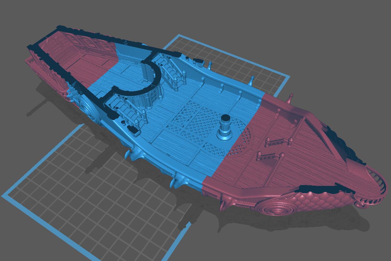 Elven Swan Ship - Epic Miniatures