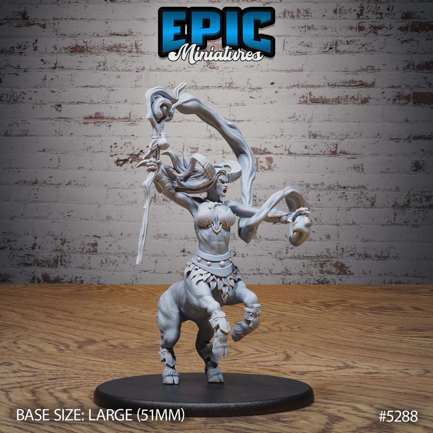 Faun Centaur (3 Variants Available) - Epic Miniatures