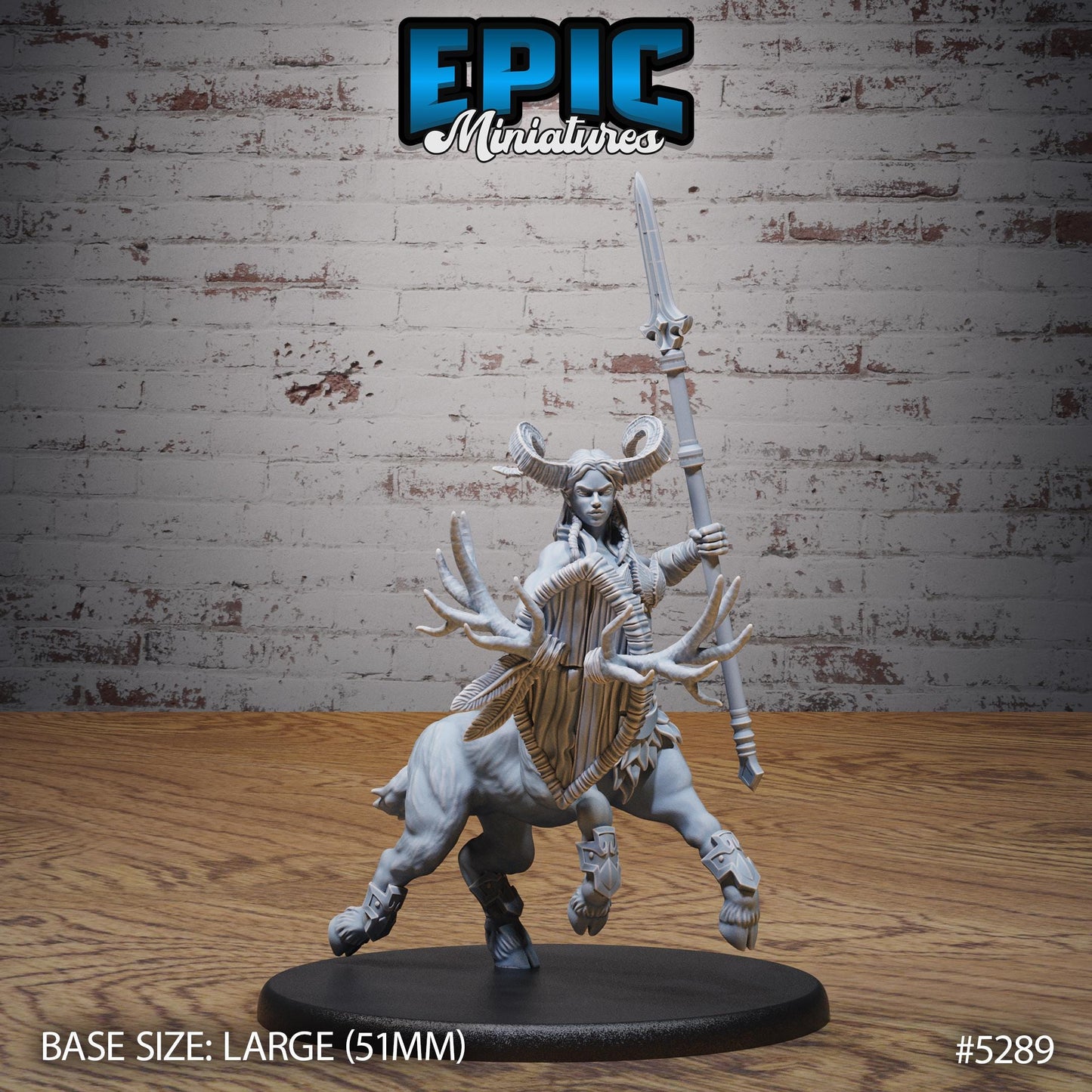 Faun Centaur (3 Variants Available) - Epic Miniatures
