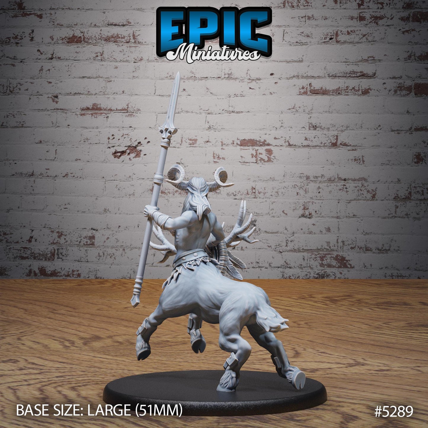 Faun Centaur (3 Variants Available) - Epic Miniatures