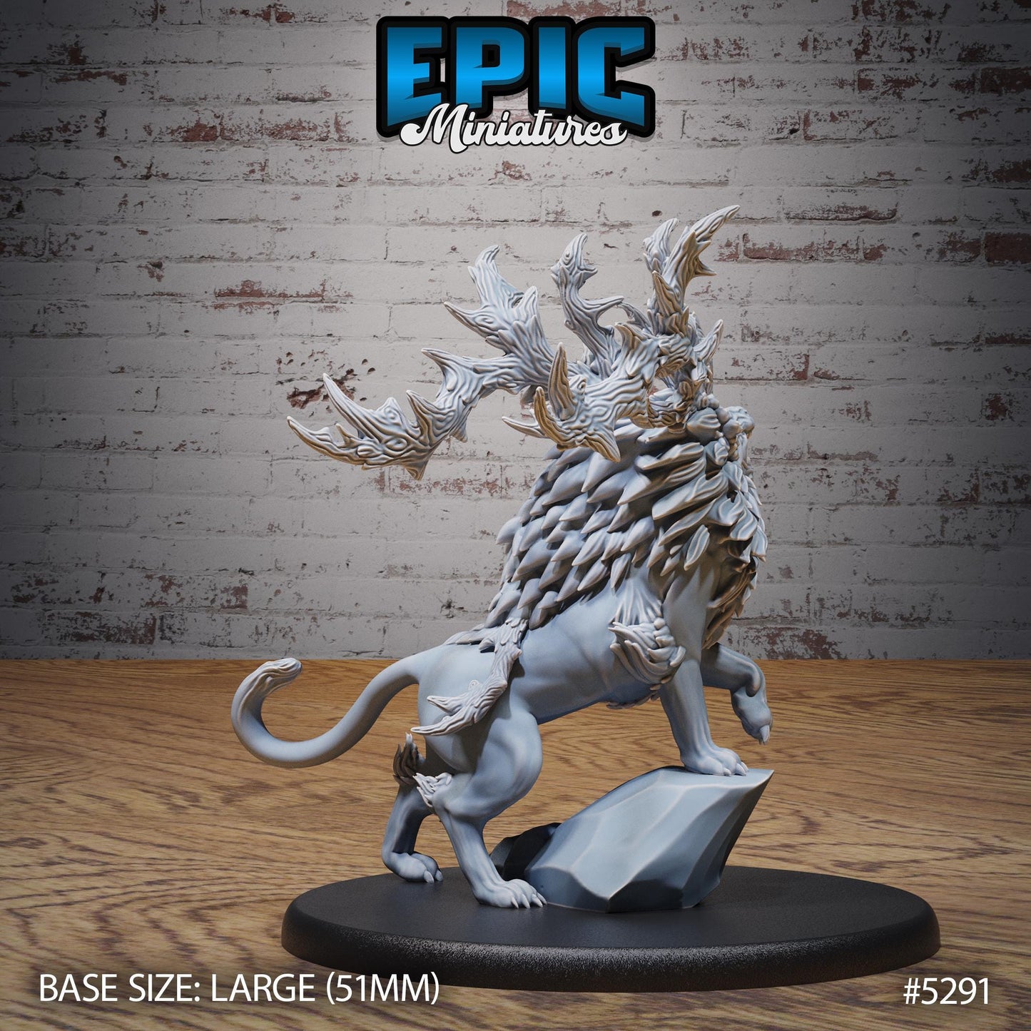 Horned Forest Beast (3 Variants Available) - Epic Miniatures