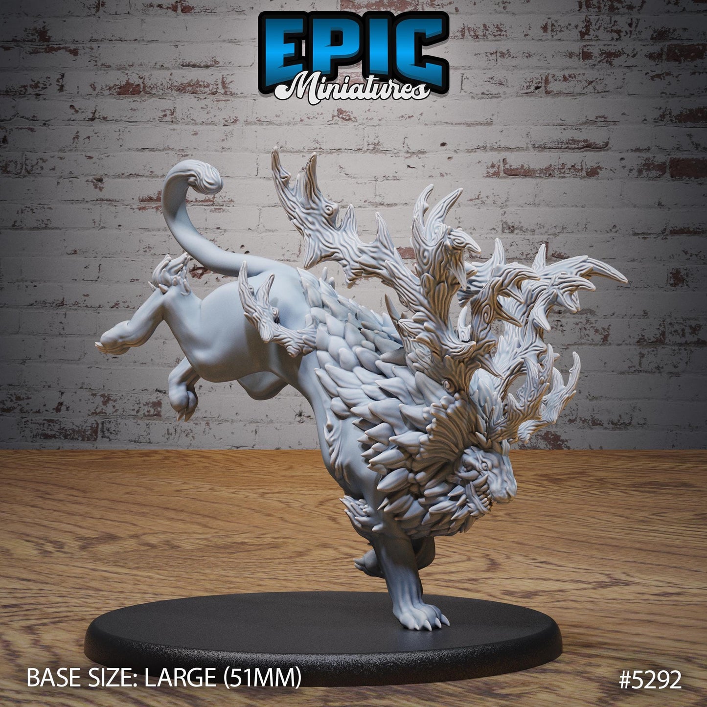 Horned Forest Beast (3 Variants Available) - Epic Miniatures