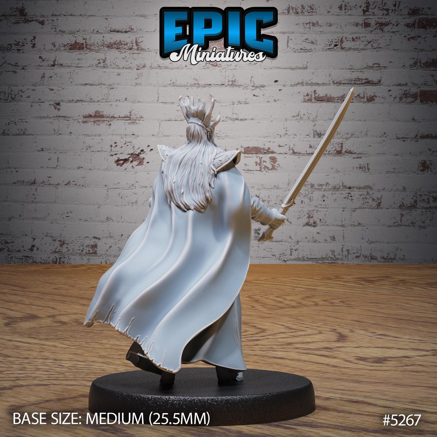High Elf King (3 Variants Available) - Epic Miniatures