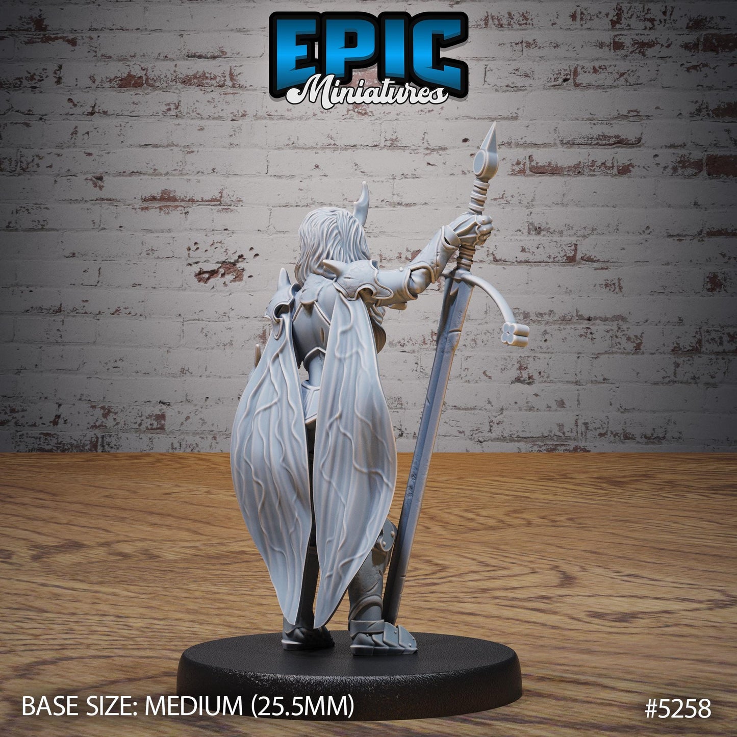 Insect Knight Lady (3 Variants Available) - Epic Miniatures