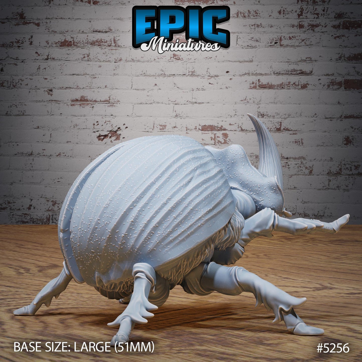 Giant Beetle, Set 2 (3 Variants Available) - Epic Miniatures